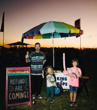 Pasquale Rotella with his children.
